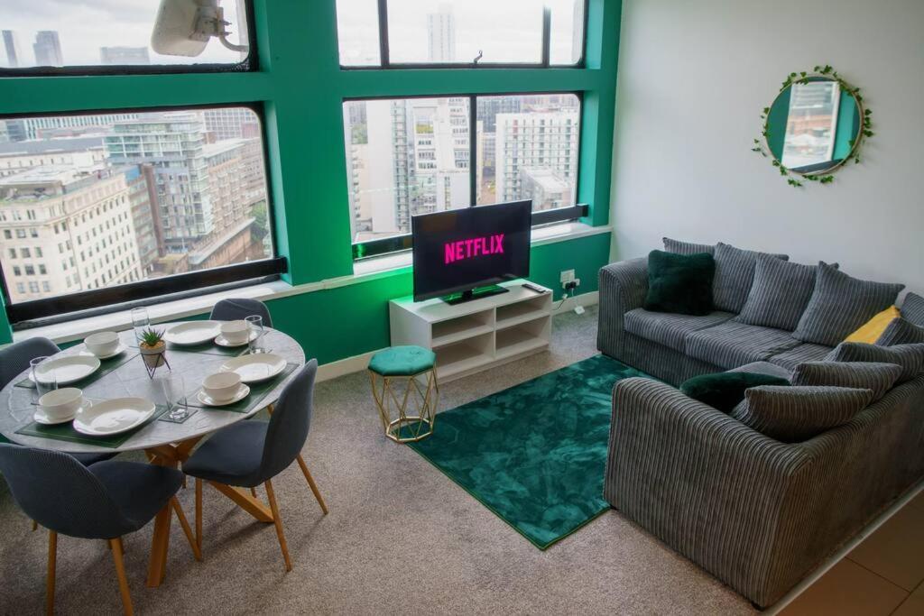 Manchester City Centre Apartment, Skyline View מראה חיצוני תמונה